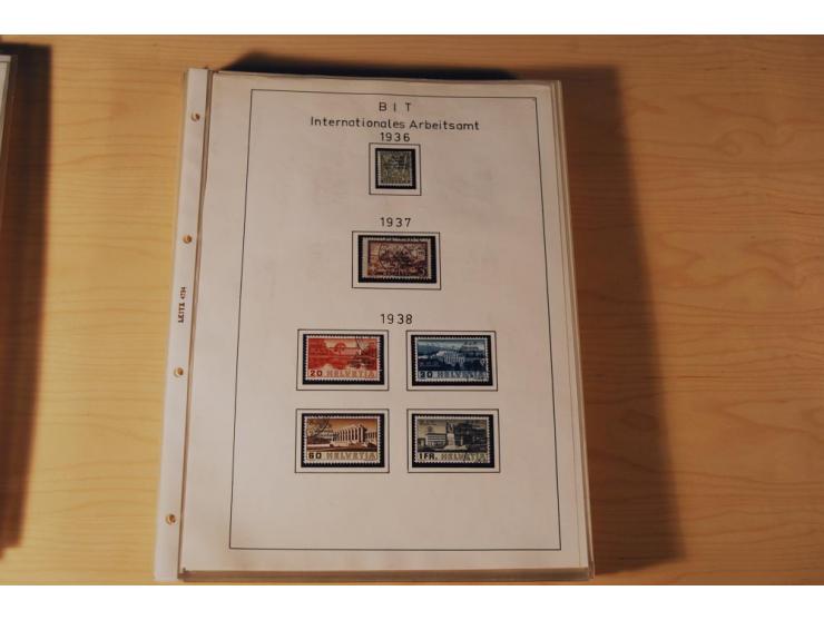1849/2000, sehr umfangreiche und spezialisierte ungebrauchte/postfrische und gestempelte Sammlung mit vielen Briefen und etli