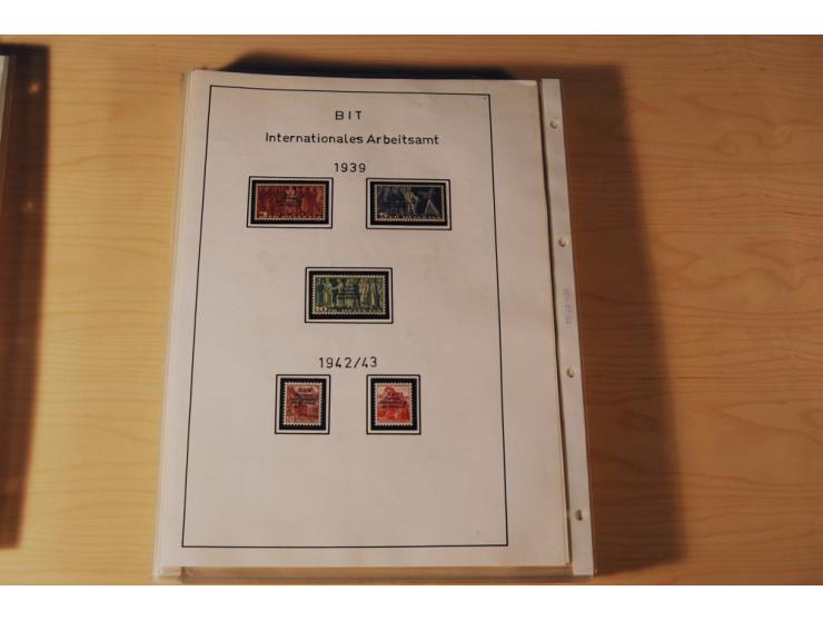 1849/2000, sehr umfangreiche und spezialisierte ungebrauchte/postfrische und gestempelte Sammlung mit vielen Briefen und etli