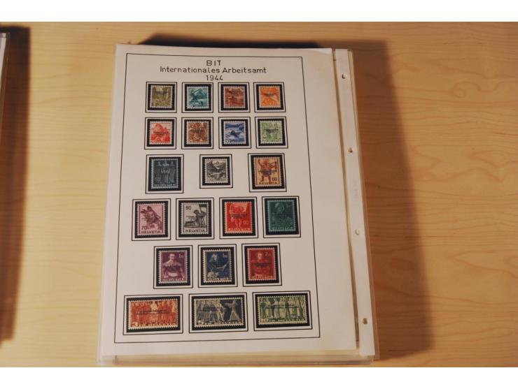 1849/2000, sehr umfangreiche und spezialisierte ungebrauchte/postfrische und gestempelte Sammlung mit vielen Briefen und etli