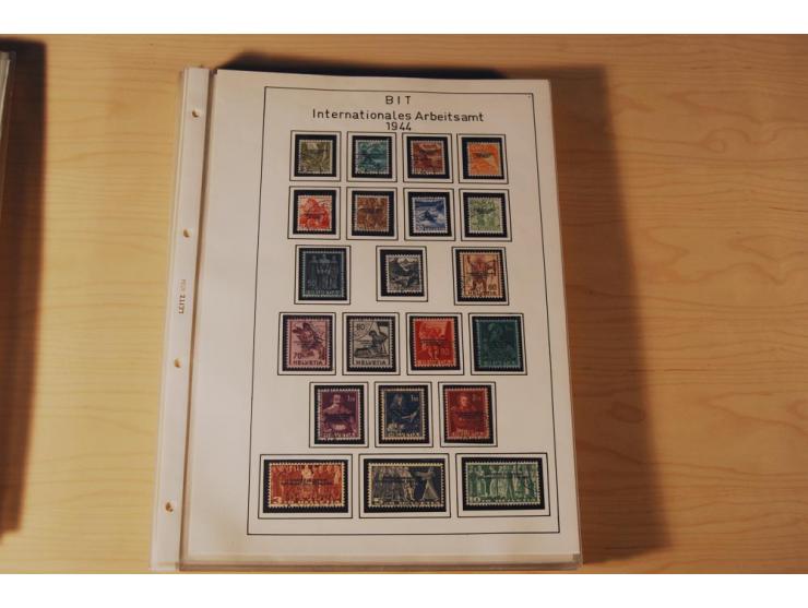 1849/2000, sehr umfangreiche und spezialisierte ungebrauchte/postfrische und gestempelte Sammlung mit vielen Briefen und etli