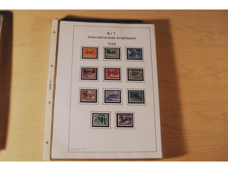 1849/2000, sehr umfangreiche und spezialisierte ungebrauchte/postfrische und gestempelte Sammlung mit vielen Briefen und etli