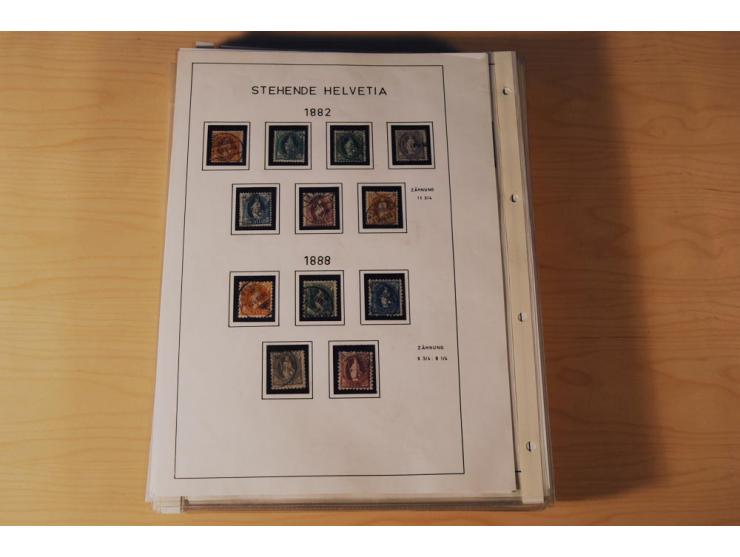 1849/2000, sehr umfangreiche und spezialisierte ungebrauchte/postfrische und gestempelte Sammlung mit vielen Briefen und etli