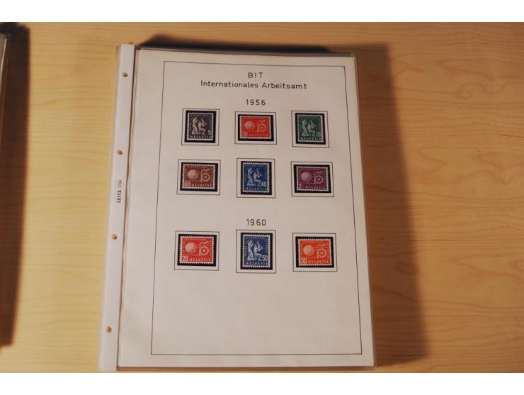 1849/2000, sehr umfangreiche und spezialisierte ungebrauchte/postfrische und gestempelte Sammlung mit vielen Briefen und etli