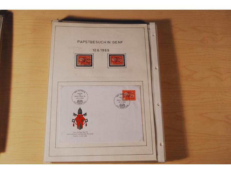 1849/2000, sehr umfangreiche und spezialisierte ungebrauchte/postfrische und gestempelte Sammlung mit vielen Briefen und etli
