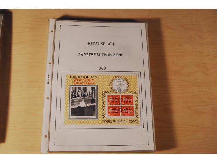 1849/2000, sehr umfangreiche und spezialisierte ungebrauchte/postfrische und gestempelte Sammlung mit vielen Briefen und etli