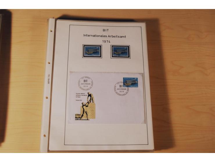 1849/2000, sehr umfangreiche und spezialisierte ungebrauchte/postfrische und gestempelte Sammlung mit vielen Briefen und etli