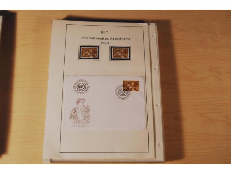 1849/2000, sehr umfangreiche und spezialisierte ungebrauchte/postfrische und gestempelte Sammlung mit vielen Briefen und etli