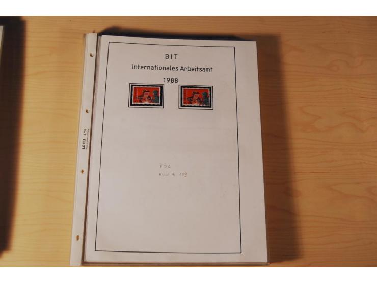 1849/2000, sehr umfangreiche und spezialisierte ungebrauchte/postfrische und gestempelte Sammlung mit vielen Briefen und etli