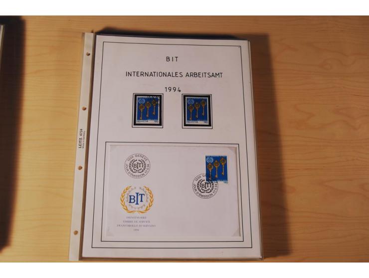 1849/2000, sehr umfangreiche und spezialisierte ungebrauchte/postfrische und gestempelte Sammlung mit vielen Briefen und etli