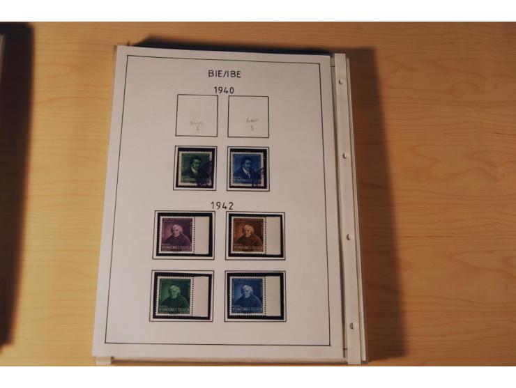 1849/2000, sehr umfangreiche und spezialisierte ungebrauchte/postfrische und gestempelte Sammlung mit vielen Briefen und etli