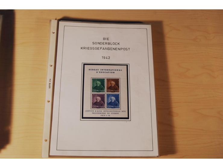 1849/2000, sehr umfangreiche und spezialisierte ungebrauchte/postfrische und gestempelte Sammlung mit vielen Briefen und etli