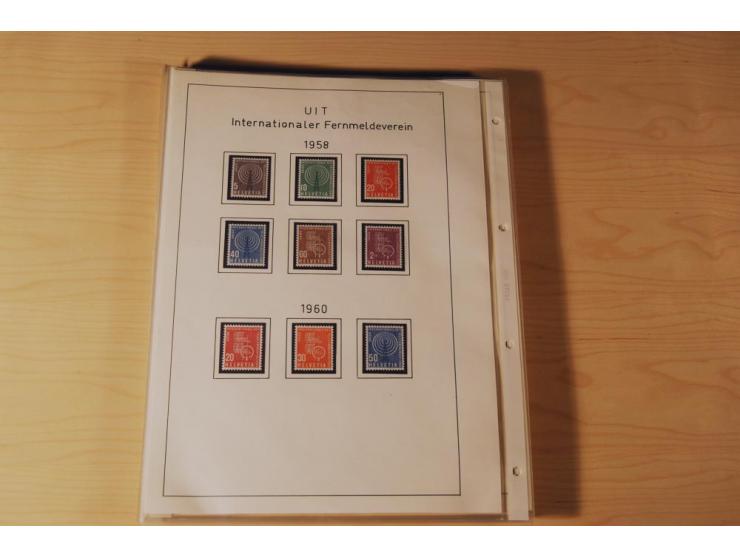 1849/2000, sehr umfangreiche und spezialisierte ungebrauchte/postfrische und gestempelte Sammlung mit vielen Briefen und etli