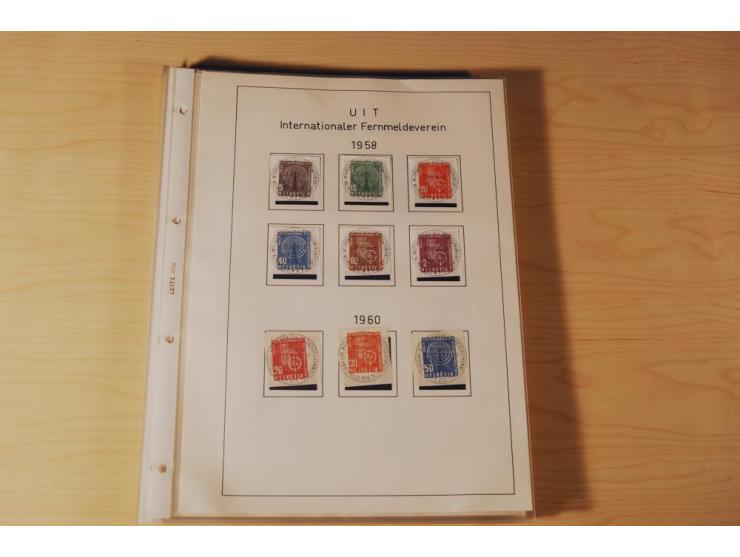 1849/2000, sehr umfangreiche und spezialisierte ungebrauchte/postfrische und gestempelte Sammlung mit vielen Briefen und etli