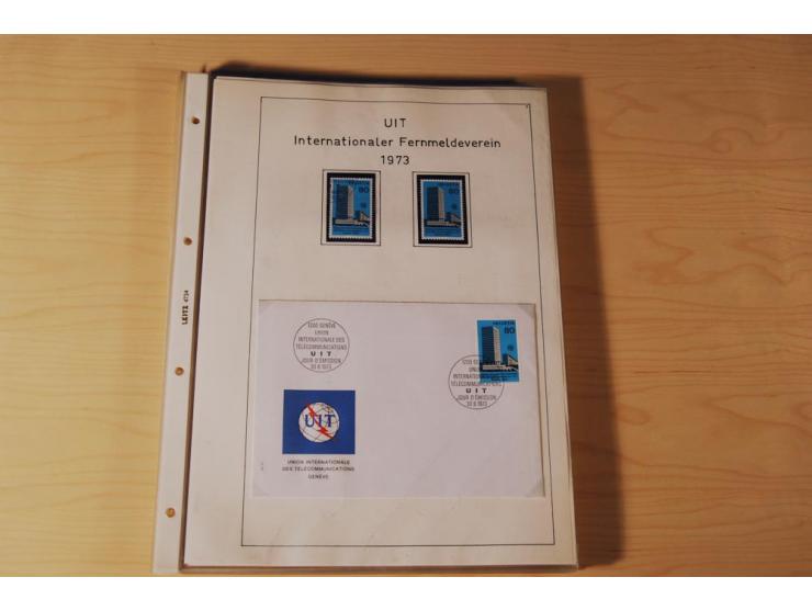 1849/2000, sehr umfangreiche und spezialisierte ungebrauchte/postfrische und gestempelte Sammlung mit vielen Briefen und etli