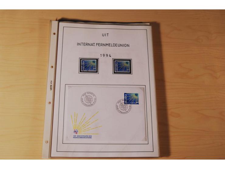 1849/2000, sehr umfangreiche und spezialisierte ungebrauchte/postfrische und gestempelte Sammlung mit vielen Briefen und etli