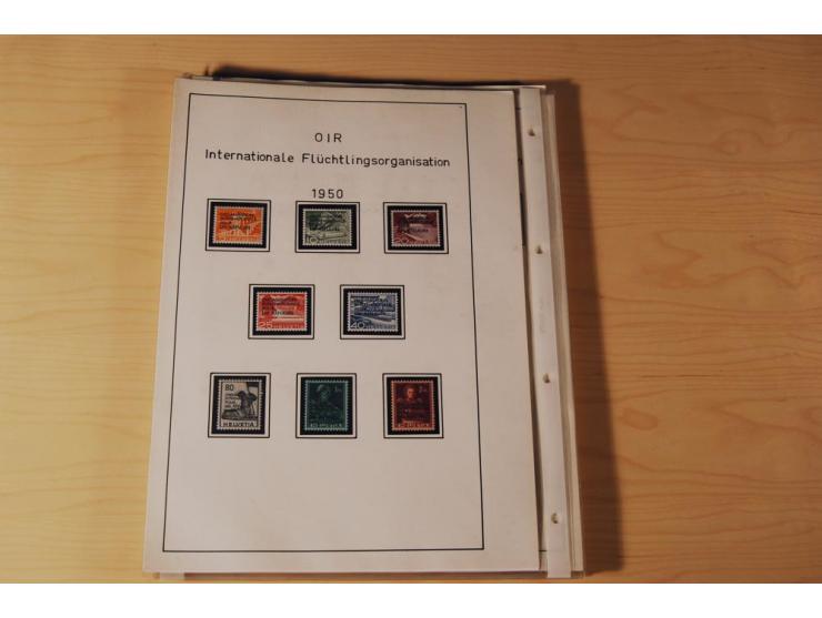 1849/2000, sehr umfangreiche und spezialisierte ungebrauchte/postfrische und gestempelte Sammlung mit vielen Briefen und etli