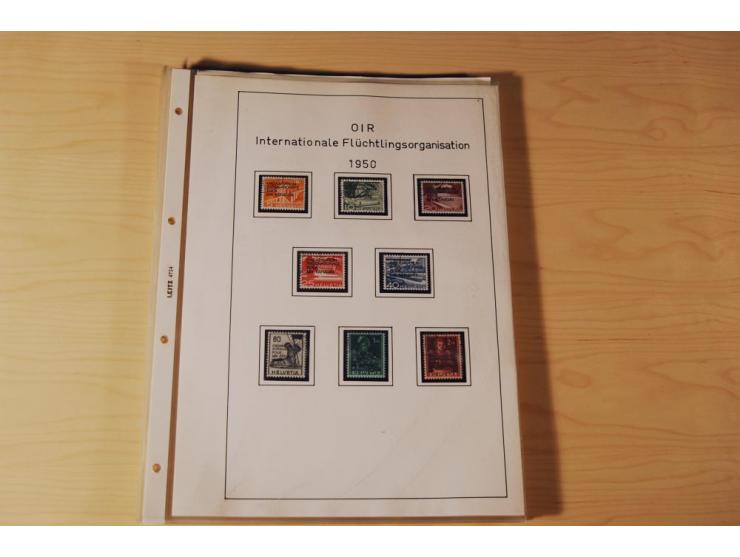 1849/2000, sehr umfangreiche und spezialisierte ungebrauchte/postfrische und gestempelte Sammlung mit vielen Briefen und etli