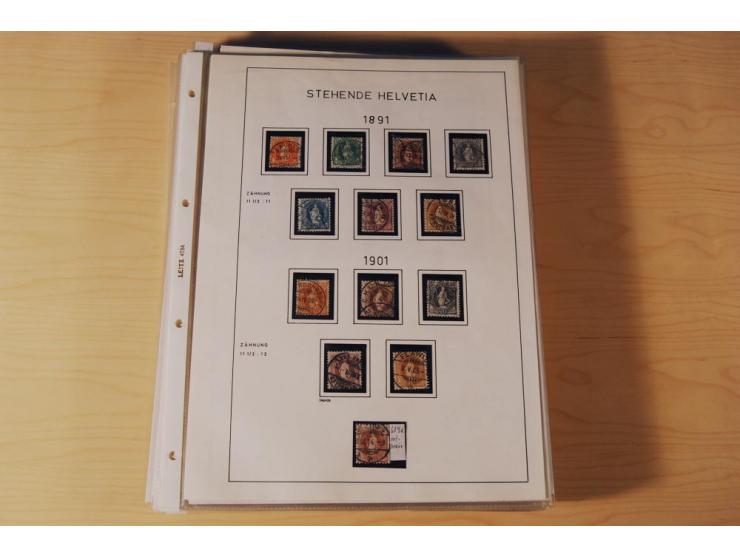 1849/2000, sehr umfangreiche und spezialisierte ungebrauchte/postfrische und gestempelte Sammlung mit vielen Briefen und etli