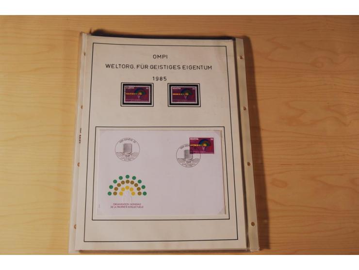 1849/2000, sehr umfangreiche und spezialisierte ungebrauchte/postfrische und gestempelte Sammlung mit vielen Briefen und etli