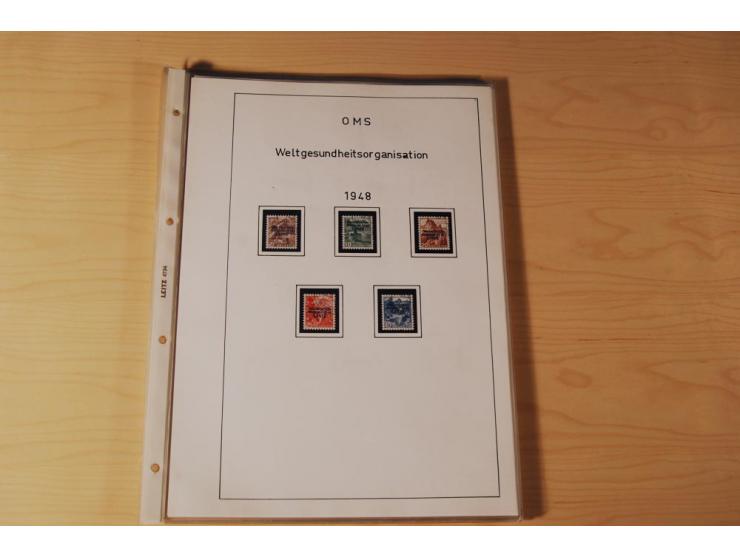 1849/2000, sehr umfangreiche und spezialisierte ungebrauchte/postfrische und gestempelte Sammlung mit vielen Briefen und etli