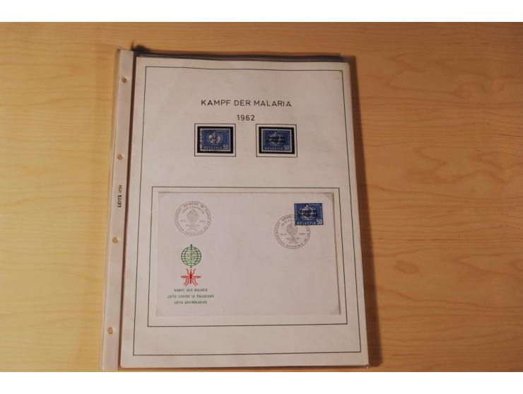 1849/2000, sehr umfangreiche und spezialisierte ungebrauchte/postfrische und gestempelte Sammlung mit vielen Briefen und etli
