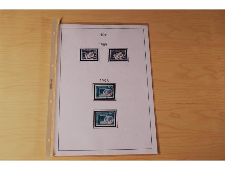 1849/2000, sehr umfangreiche und spezialisierte ungebrauchte/postfrische und gestempelte Sammlung mit vielen Briefen und etli