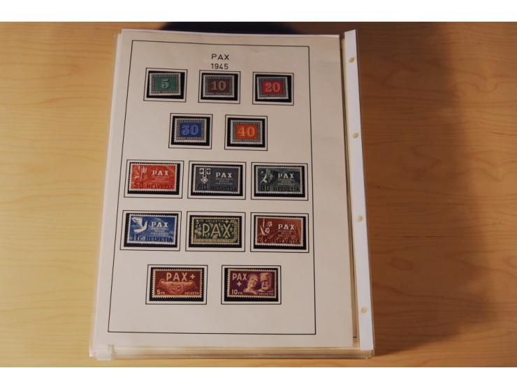 1849/2000, sehr umfangreiche und spezialisierte ungebrauchte/postfrische und gestempelte Sammlung mit vielen Briefen und etli