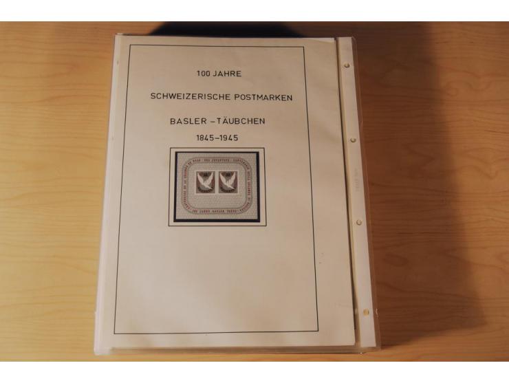1849/2000, sehr umfangreiche und spezialisierte ungebrauchte/postfrische und gestempelte Sammlung mit vielen Briefen und etli