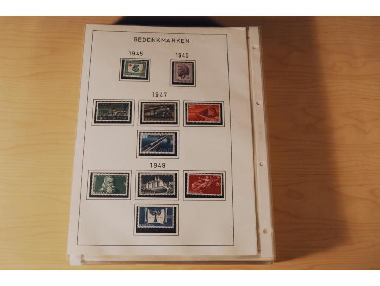 1849/2000, sehr umfangreiche und spezialisierte ungebrauchte/postfrische und gestempelte Sammlung mit vielen Briefen und etli