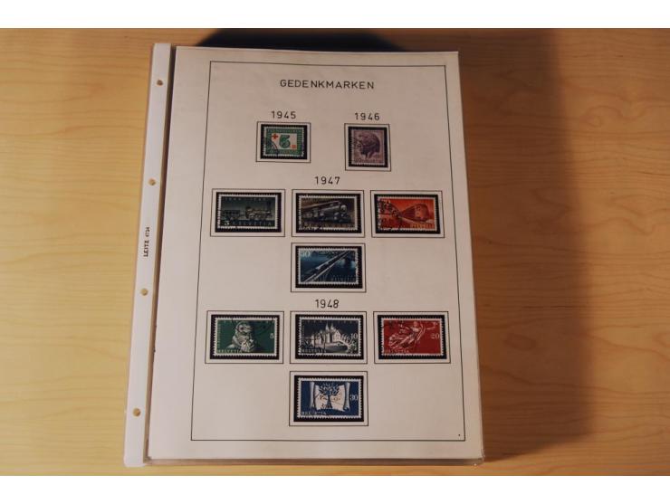 1849/2000, sehr umfangreiche und spezialisierte ungebrauchte/postfrische und gestempelte Sammlung mit vielen Briefen und etli