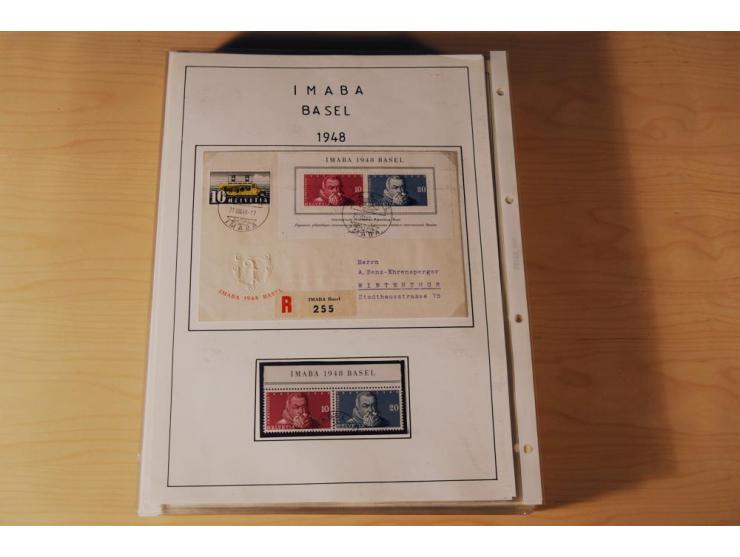 1849/2000, sehr umfangreiche und spezialisierte ungebrauchte/postfrische und gestempelte Sammlung mit vielen Briefen und etli