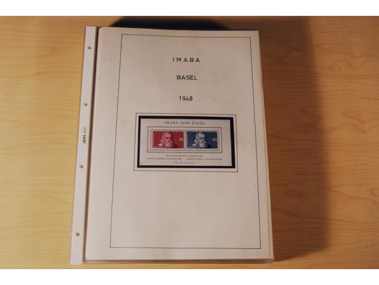 1849/2000, sehr umfangreiche und spezialisierte ungebrauchte/postfrische und gestempelte Sammlung mit vielen Briefen und etli
