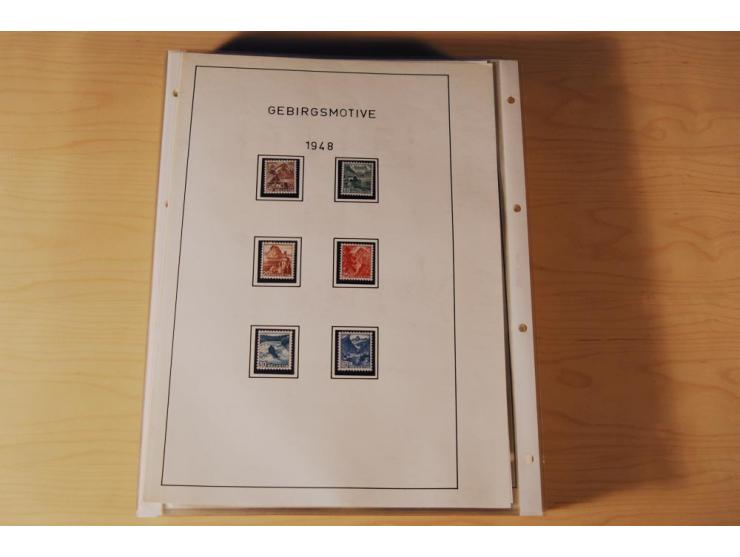 1849/2000, sehr umfangreiche und spezialisierte ungebrauchte/postfrische und gestempelte Sammlung mit vielen Briefen und etli