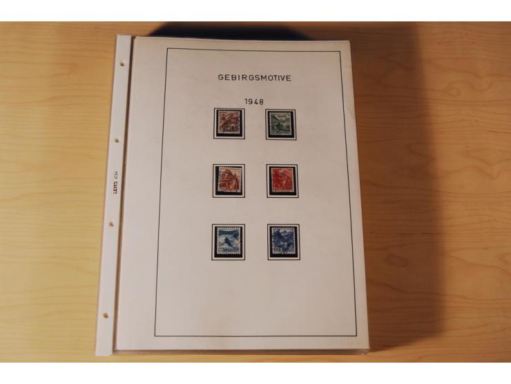 1849/2000, sehr umfangreiche und spezialisierte ungebrauchte/postfrische und gestempelte Sammlung mit vielen Briefen und etli