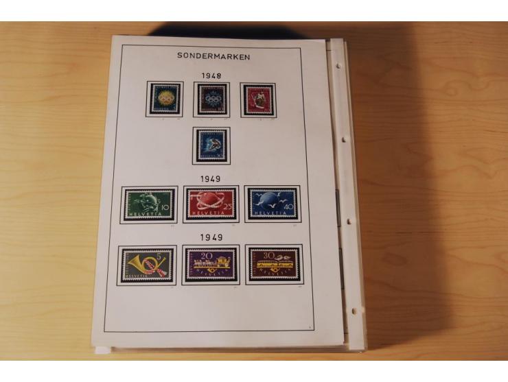 1849/2000, sehr umfangreiche und spezialisierte ungebrauchte/postfrische und gestempelte Sammlung mit vielen Briefen und etli