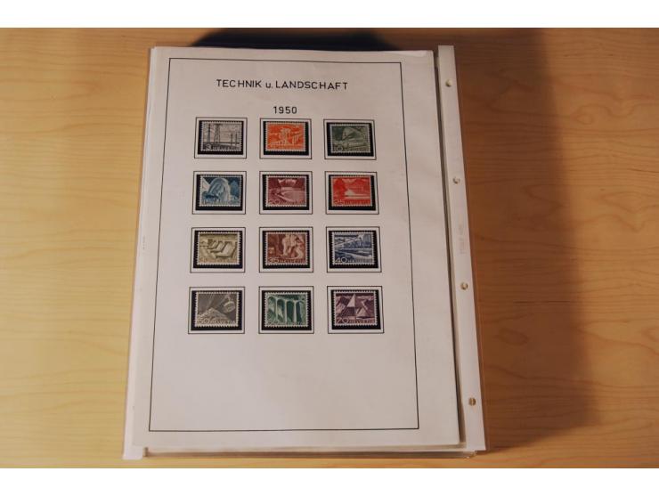 1849/2000, sehr umfangreiche und spezialisierte ungebrauchte/postfrische und gestempelte Sammlung mit vielen Briefen und etli