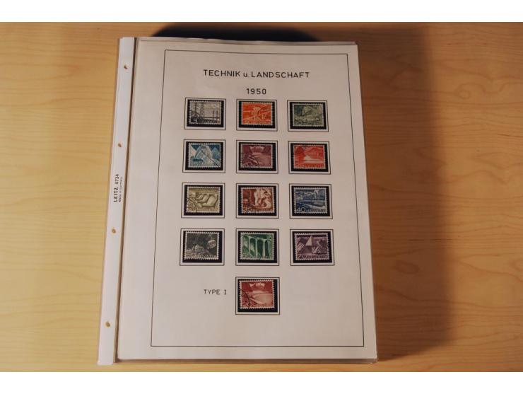 1849/2000, sehr umfangreiche und spezialisierte ungebrauchte/postfrische und gestempelte Sammlung mit vielen Briefen und etli