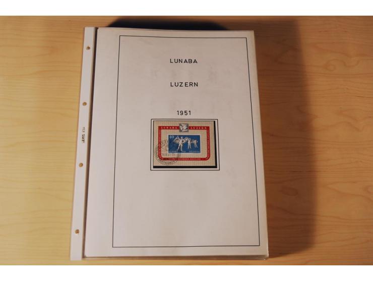 1849/2000, sehr umfangreiche und spezialisierte ungebrauchte/postfrische und gestempelte Sammlung mit vielen Briefen und etli