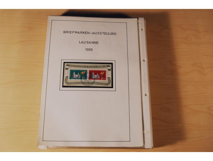 1849/2000, sehr umfangreiche und spezialisierte ungebrauchte/postfrische und gestempelte Sammlung mit vielen Briefen und etli