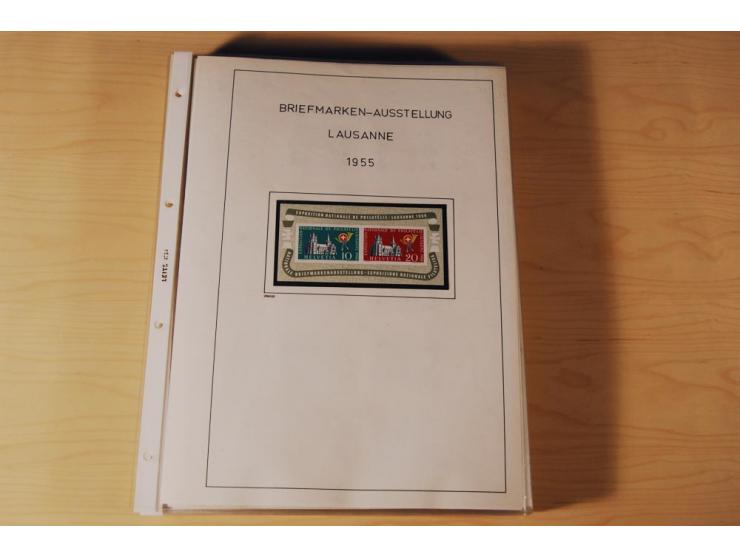 1849/2000, sehr umfangreiche und spezialisierte ungebrauchte/postfrische und gestempelte Sammlung mit vielen Briefen und etli