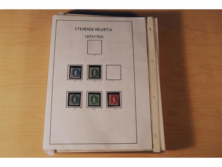 1849/2000, sehr umfangreiche und spezialisierte ungebrauchte/postfrische und gestempelte Sammlung mit vielen Briefen und etli