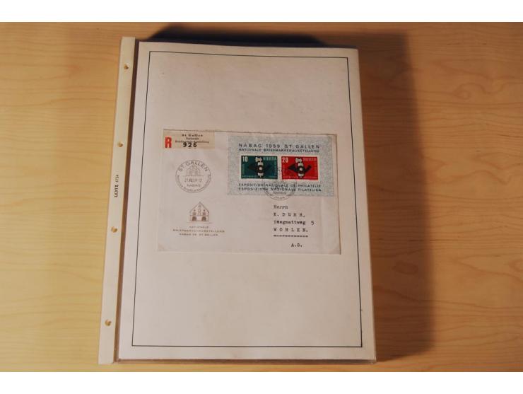 1849/2000, sehr umfangreiche und spezialisierte ungebrauchte/postfrische und gestempelte Sammlung mit vielen Briefen und etli