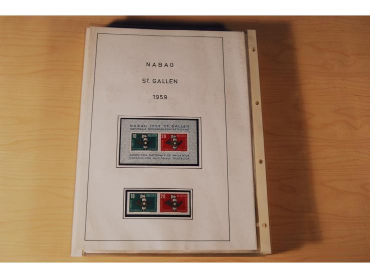 1849/2000, sehr umfangreiche und spezialisierte ungebrauchte/postfrische und gestempelte Sammlung mit vielen Briefen und etli