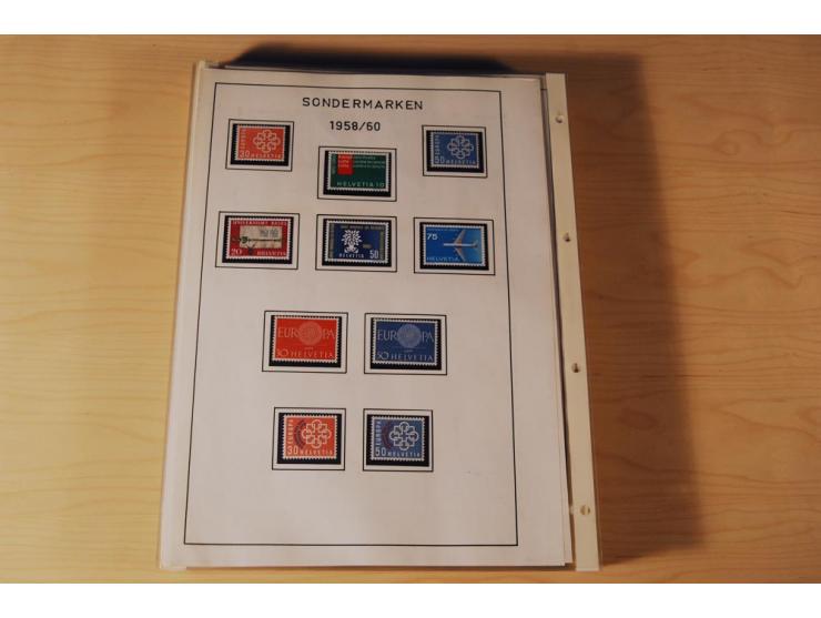 1849/2000, sehr umfangreiche und spezialisierte ungebrauchte/postfrische und gestempelte Sammlung mit vielen Briefen und etli