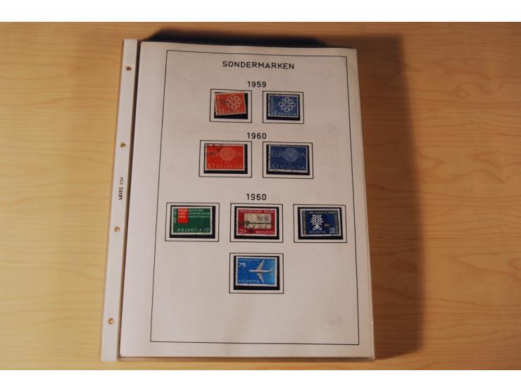 1849/2000, sehr umfangreiche und spezialisierte ungebrauchte/postfrische und gestempelte Sammlung mit vielen Briefen und etli