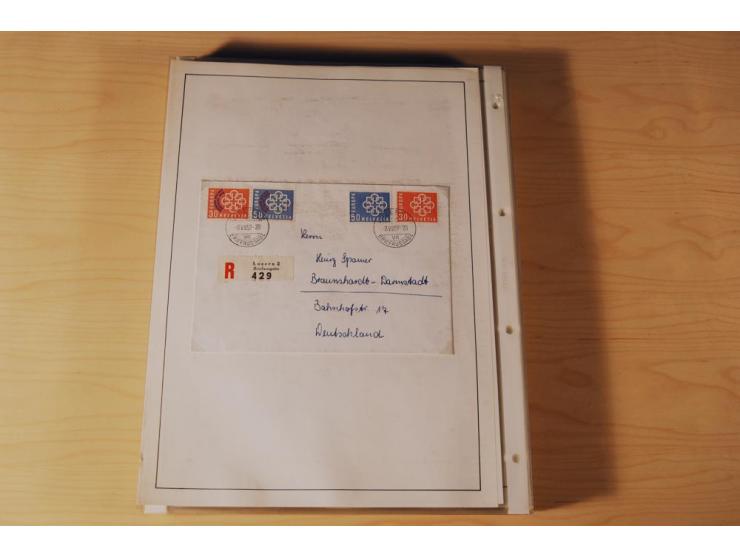 1849/2000, sehr umfangreiche und spezialisierte ungebrauchte/postfrische und gestempelte Sammlung mit vielen Briefen und etli