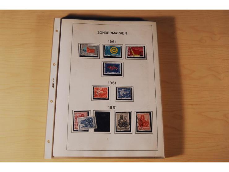 1849/2000, sehr umfangreiche und spezialisierte ungebrauchte/postfrische und gestempelte Sammlung mit vielen Briefen und etli