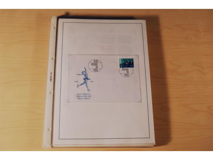 1849/2000, sehr umfangreiche und spezialisierte ungebrauchte/postfrische und gestempelte Sammlung mit vielen Briefen und etli
