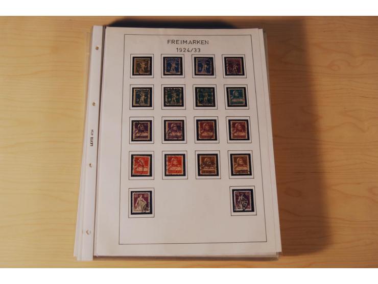 1849/2000, sehr umfangreiche und spezialisierte ungebrauchte/postfrische und gestempelte Sammlung mit vielen Briefen und etli