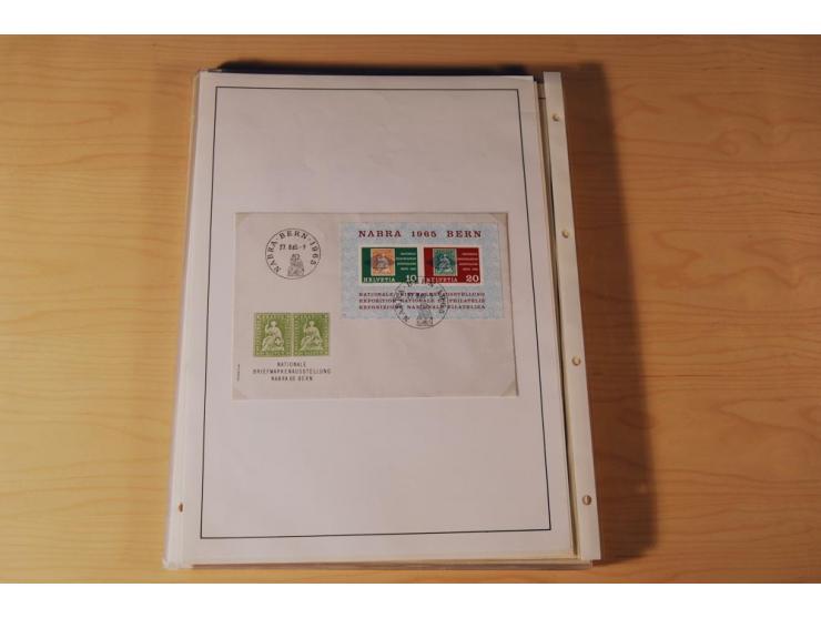 1849/2000, sehr umfangreiche und spezialisierte ungebrauchte/postfrische und gestempelte Sammlung mit vielen Briefen und etli